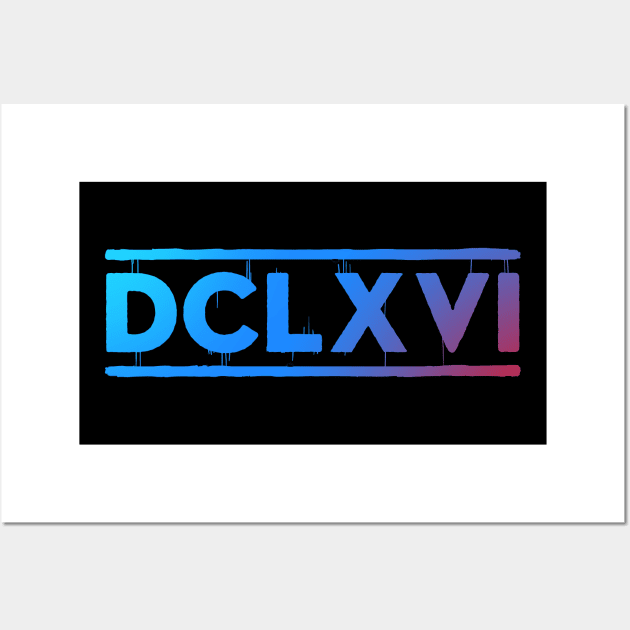 DCLXVI Wall Art by pitnerd